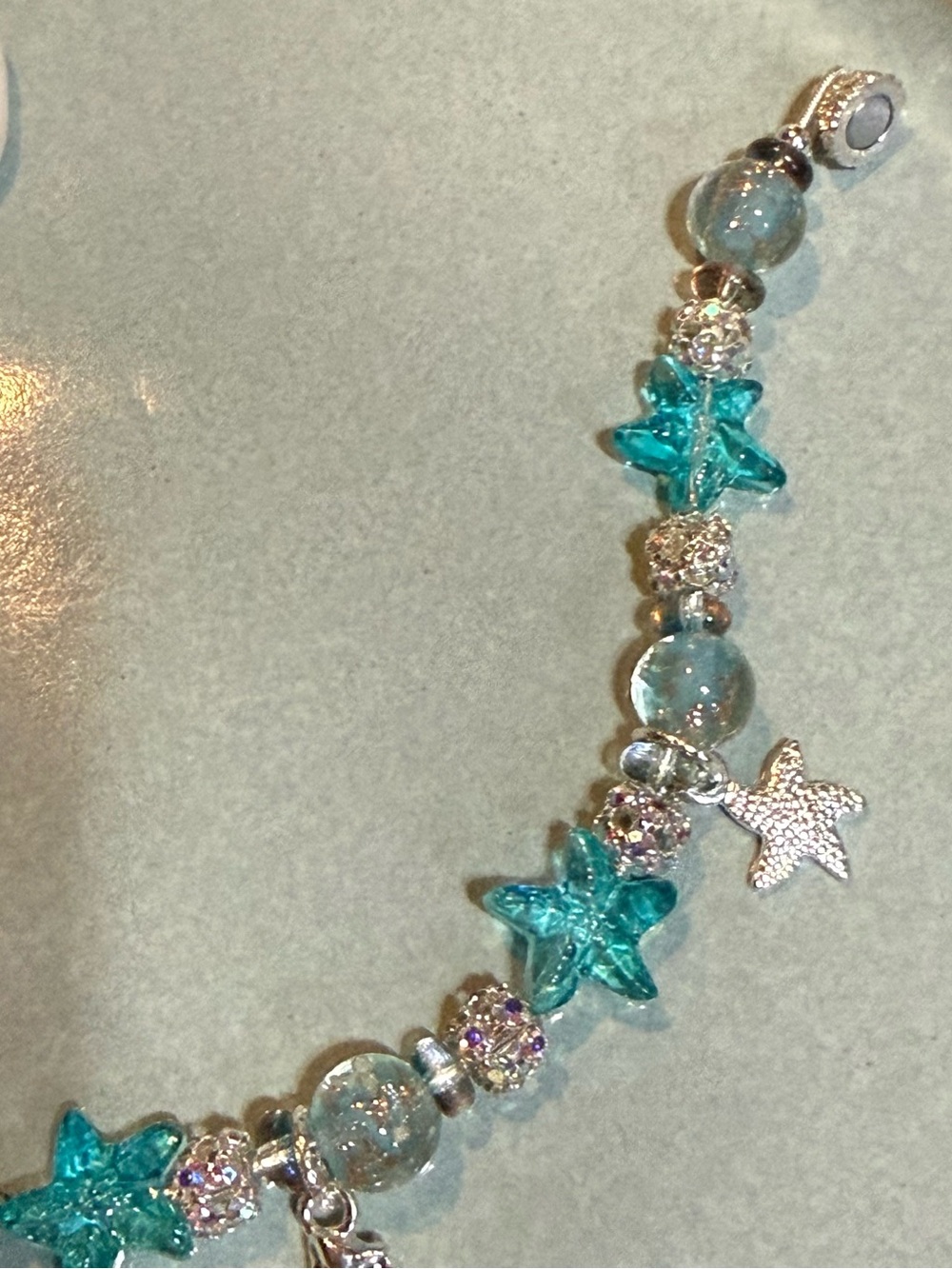 Turquoise Star Charm Bracelet - Women Jewelry Bracelets